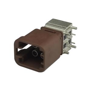 China High Speed Fakra Mini Connector F Code Right Angle Type for Automotive on sale