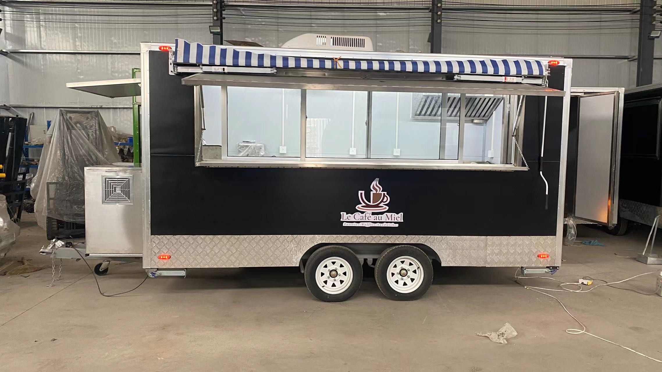 Multifunctional Custom Size Design Mobile Kitchen Food Trailer With High Quality
