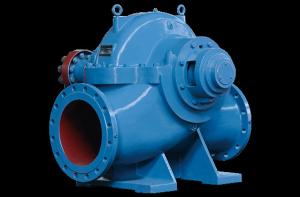 China Single Stage Double Suction Horizontal Centrifugal Pump In The Open , Efficiency factory