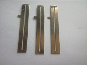 China Simple Progressive Blanking Compound Die , Nickel Plating Stamped Steel Parts factory