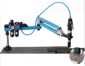 China Aluminum Tube Pneumatic Air Tapping Machine Flexible With 400 RPM Spindle Speed factory