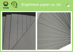 China Recycled Paper Grey Chipboard Paper Sheet / Roll for book binding Good Stiffness factory