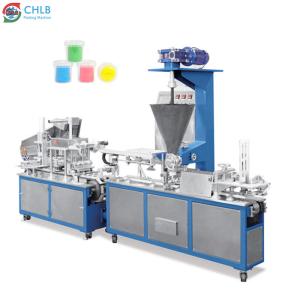China 0.85Mpa Play Dough Cup Filling Robotic Hand Food Packing Machine factory