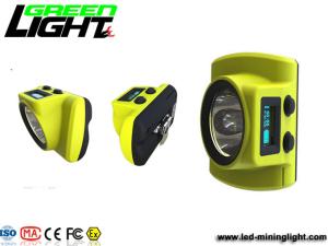 China OLCD Screen 13000lux 6800Ah Rechargeable LED Headlamp factory