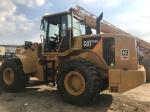 New Paint Used CAT Loaders , Wheel Loader Cat 966h Well Maintenance A/C Cabin