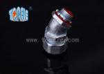 Liquidtight Flexible Conduit And Fittings , Liquid Tight 90 Degree Angle