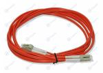 9/125μm Duplex Singlemode LC-LC Fiber Optic Patch Cable LSZH Cable
