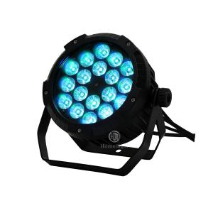 China Aluminum IP65 Waterproof LED Par Can Lights 18pcs 12W RGBW 4in1 DJ Effect Light factory