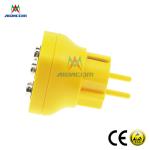 Glossy Dull ABS EURO Antistatic Earth Bonding Plug