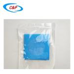 Soft Sterile Incise Fenestrated Blue Surgical Drapes Fluid Repellent