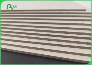 China 600gsm 100% Recyclable Material Grey Chipboard For Stationery Shops factory