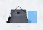 Casual Unisex Canvas Tote Bags Simple Design 33x34x11.5 CM Customized Logo