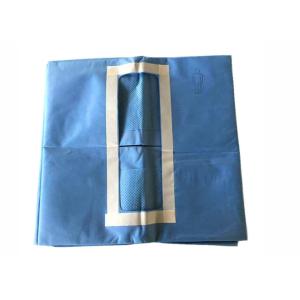 China Sterile Disposable Surgical Laparoscopy Drape SMMS 200*300cm factory