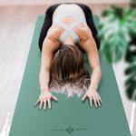 Custom Design Eco Polyurethane Leather Non-Toxic White Natural Rubber PU Yoga