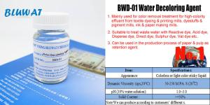 China Quaternary Cationic Polymer Water Decoloring Agent For Textile Industry factory