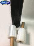 Good Tensile Black Or White LLDPE Stretch Film Machine Tape 15-40mic Thickness