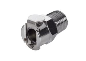 China Path 1/8'' Female Thread Connector chromium plated brass Material factory