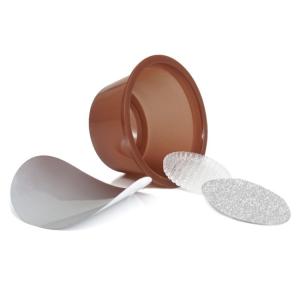 High efficiency plastic empty k cup coffee capsule making machine