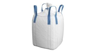 China Cross Corner Loop Ton Bags Empty Builders Bags Breathable 500KG - 2000KG factory