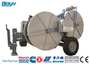 China 103hp 500kv 2x70kn Overhead Line Stringing Equipment Hydraulic Cable Tensioner factory