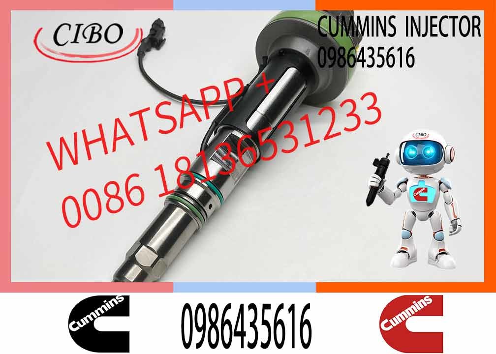 2881089 2882130 Diesel Fuel Injector F00BJ00008 F00BJ00009 0986435616 0986435905 Y431K05584 for CUMMINS 174/175 QSK60