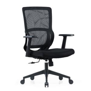 China High Quality Comfortable Adjustable Swivel Computer Chair Mid Back Ergonomic Mesh Office Chair factory
