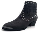 Comfortable Autumn Women Shoe Boots Mid Calf Length With Rubber Outsole