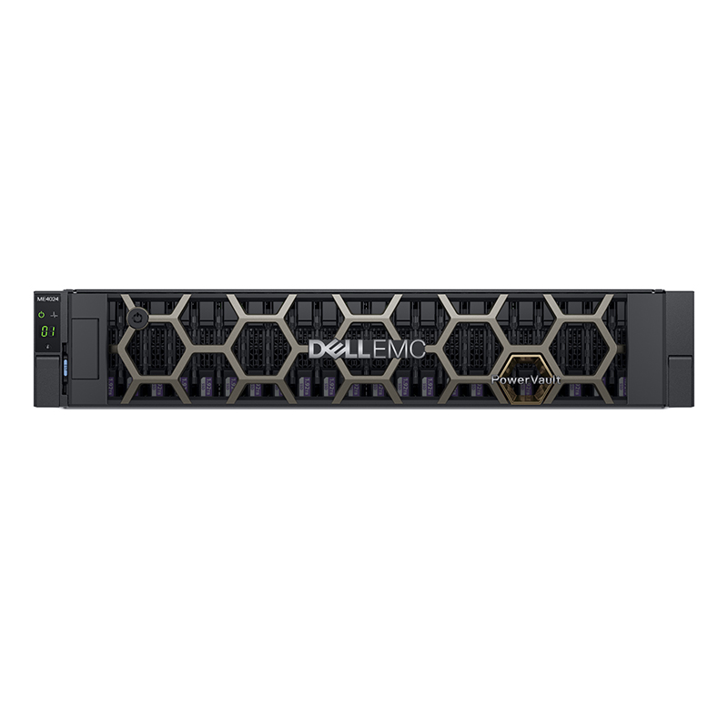 Original Dells EMC PowerVault ME4024 Network Storage ESATA Interface Type Private Mold
