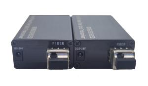 China 5-15 VDC Mini 24G SDI To Fiber Optic Converter factory
