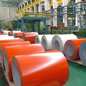 China Color Coated Pre Painted Aluminum Coil Ppgi Coil Sheet SPCC SGCC Dx51d Grade 0.25-1.0mm on sale