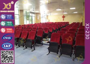 China Metal Folding Commercial Auditorium Church Hall Chairs For Conference Hall factory