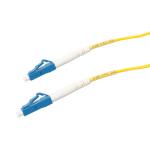 3m Outdoor LC LC Fiber Patch Cord Yellow Color For CATV LAN MAN