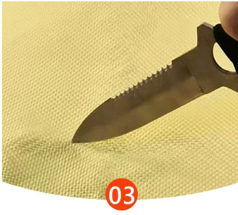 Anti Static Fireproof Aramid Fabric With Excellent Chemical And UV Resistance
