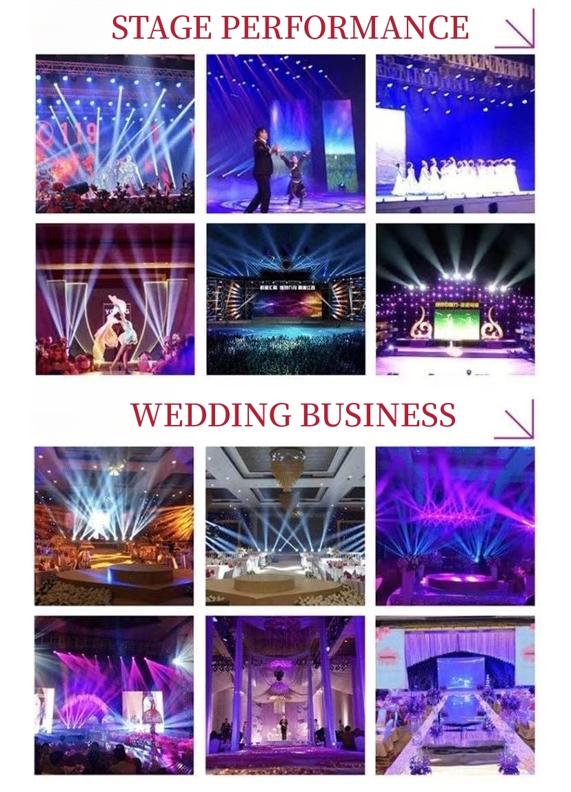Stage COB Par Light 4 Big Eye 200w LED Blinder Face Light With DMX512