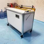 Semi Auto V Slots Grooving Machine For Cardboard Grey Board Paperboard