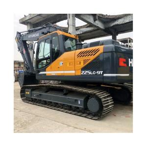 China Used Hyundai 225LC-9T Excavator in Shanghai Transport Width 2.99 m Low Working Hours factory