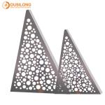 Acoustic Building Wall Ceiling Decorative Perforated Aluminum / Aluminium Panels