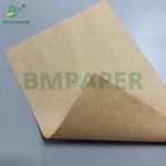 60gsm Brown Kraft Greaseproof Paper Rolls For Fried Food Packaging Kit 7 Oil