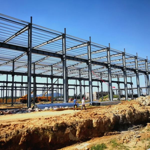 Prefabricated Steel Structure Warehouse With Long Term Use Construction