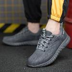 Sport Steel Toe Mens Work Boots , Breathable Labor Protection Shoes For Security