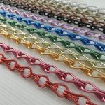 Insect metal Door Screen Curtain 1.6mm Aluminum Beadly Fly Curtain