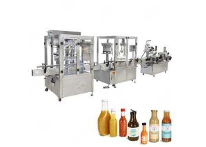 China Small Scale Chili Sauce Bottle Filling Machine Hot Sauce Filling Machine factory