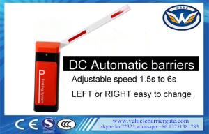 China Road Vehicle Barrier Gate Adjustable Speed 1400rpm Rated Speed Easy Maintenance factory