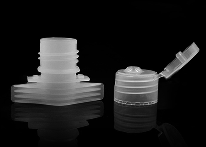 Spout Nozzle Closure 20mm Flip Top Caps for cosmetic pouch
