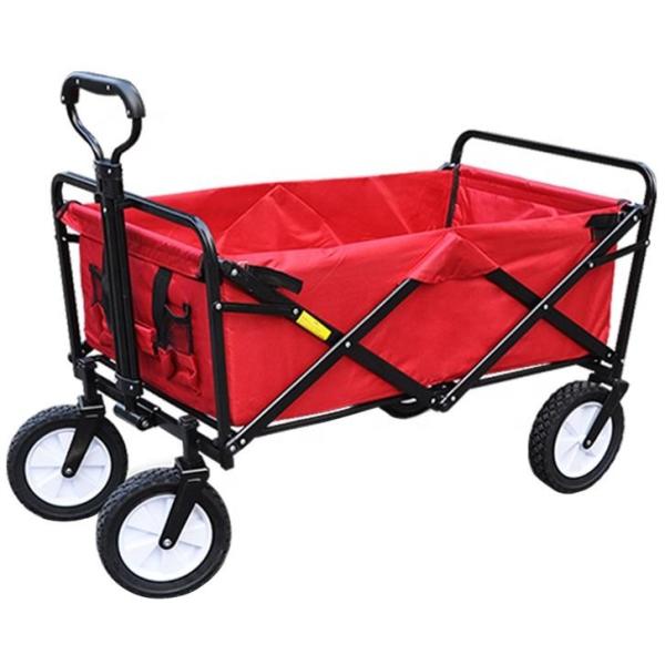 Steel Tube 25*10*0.7CM Portable Beach Trolley for Outdoor Garden Moving Utility