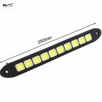 Waterproof COB DRL Fog Lights for Car 2Pcs High Power LED Daytime Running Light