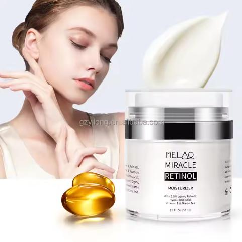 Private Label Anti Aging Face Cream Retinol Face Cream Collagen Hyaluronic Acid