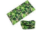Blue Speed Dry Fishing Neck Scarf Digital Printing Good Air Permeability 50 *