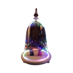 China Custom Home Decorative Bell Transparent Glass Cover factory