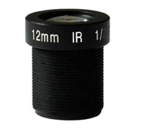 China 3.0 Megapixel Camera Lens 12mm 35 Degree 1/2.5'' inch, M12 mount factory